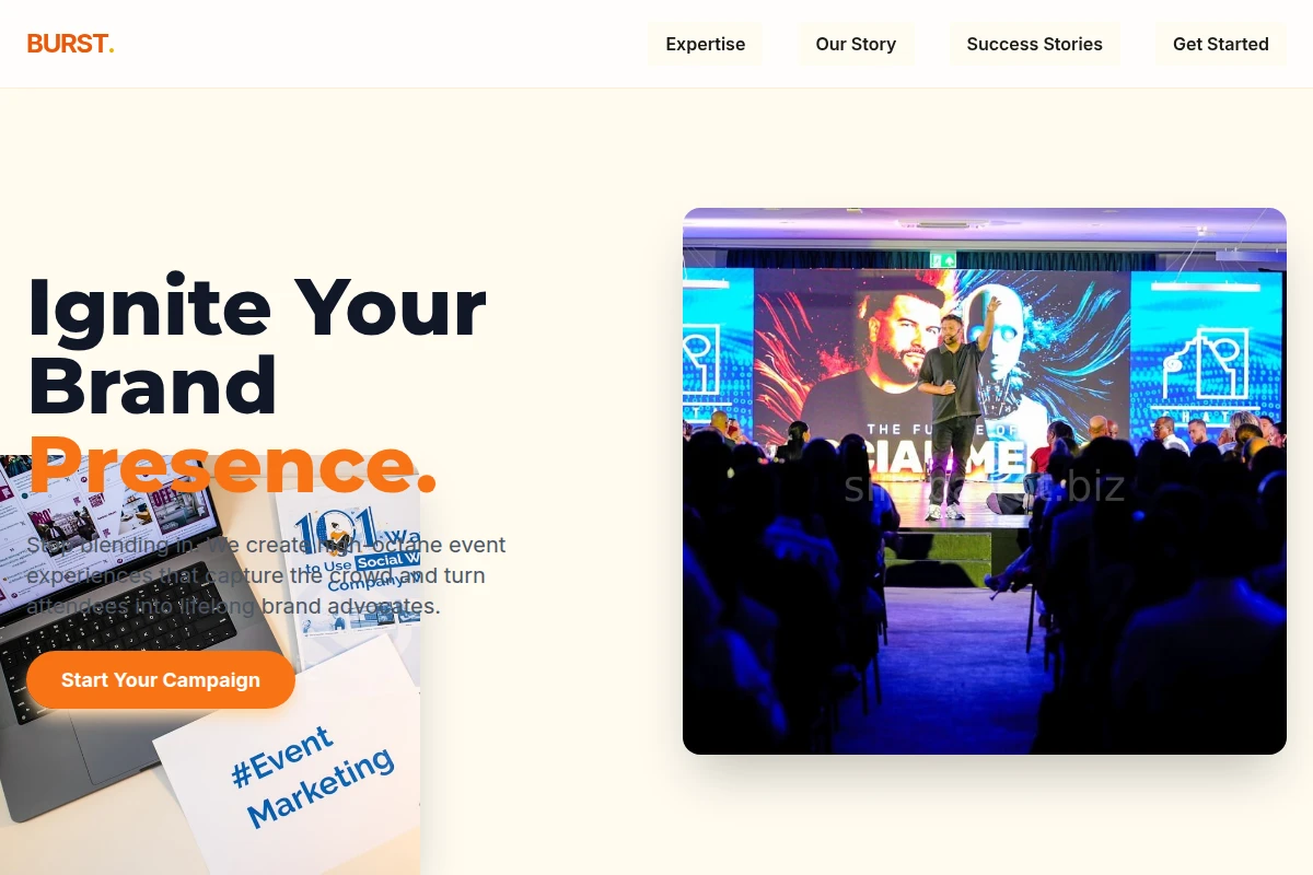Burst Event Marketing