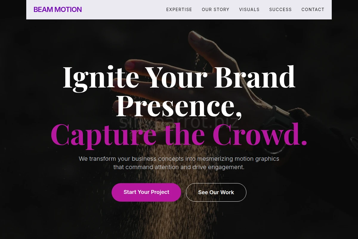 Beam Motion Graphics